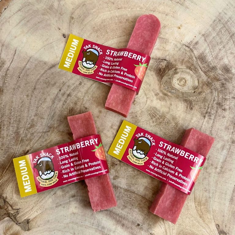 Strawberry Yak Chew