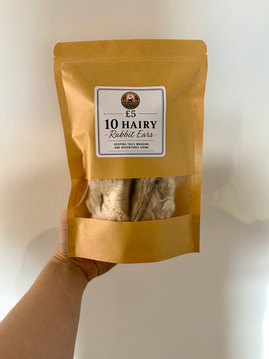 Hairy Rabbit Ears Pouch (10pack)